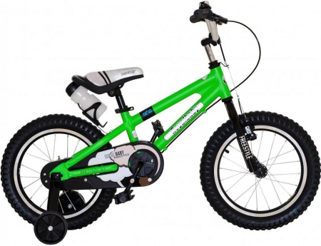 Велосипед Royal Baby 18" FREESTYLE ALLOY, зеленый фото большое