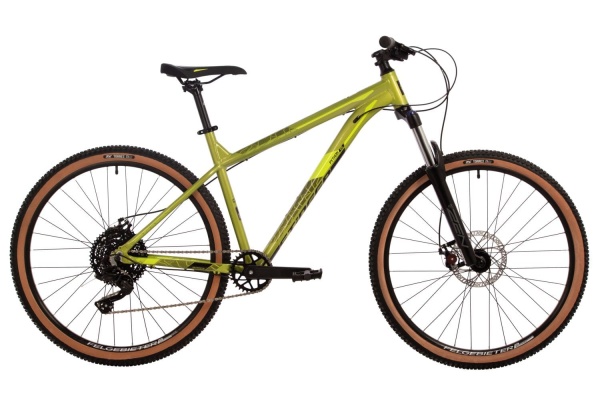Велосипед Stinger 27.5" Python Std (18" 8ск) зеленый, алюм. (2024)