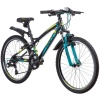 Велосипед Novatrack 24" TORNADO (13" 21ск) алюм., черный фото большое