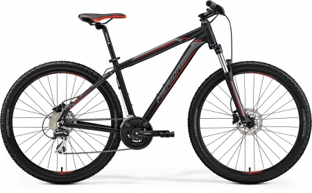 Велосипед Merida BIG.SEVEN 20-D M(18.5) MATT BLACK(RED/SILVER) 93641 фото большое