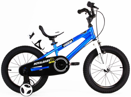 Велосипед Royal Baby 14" FREESTYLE, синий фото большое