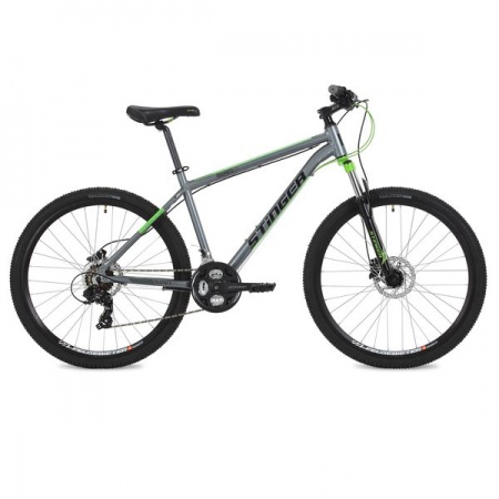 Велосипед Stinger 27.5" Graphite Evo 18", серый фото большое