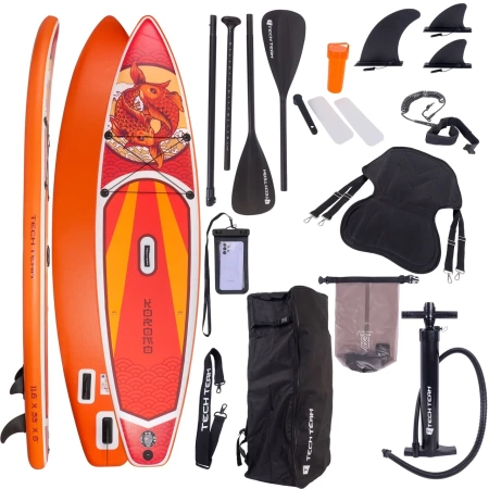 Сапборд KOROMO оранжевый, 350x84x15 см фото большое