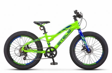 Велосипед Stels Adrenalin MD (20" 8 ск) 11" Неоновый-лайм, V010 фото большое