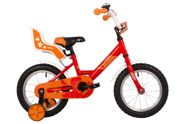 Велосипед Novatrack 14" MAPLE, красный (2022)