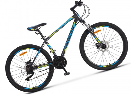 Велосипед Десна-2651 D (26" 24ск) 20" Серый/синий, V010 фото большое