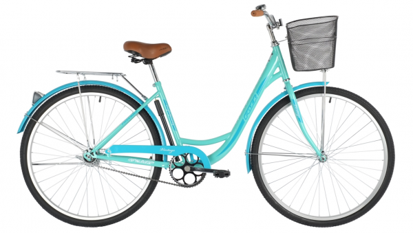 Велосипед Foxx 28" Vintage 18" зеленый, сталь фото большое