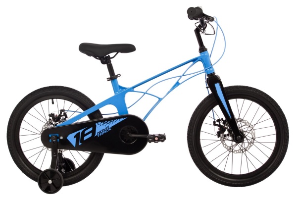 Велосипед Novatrack 18" BLAST, синий, Магний-Алюм