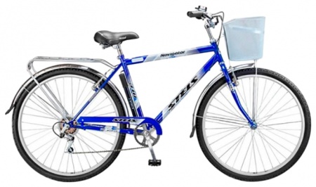 Велосипед Stels Navigator-350 Gent (28" 7ск) 20" ст., синий фото большое
