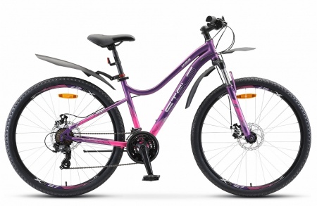 Велосипед Stels Miss-7100 MD (27,5" 21ск) 18" Пурпурный, V020 фото большое