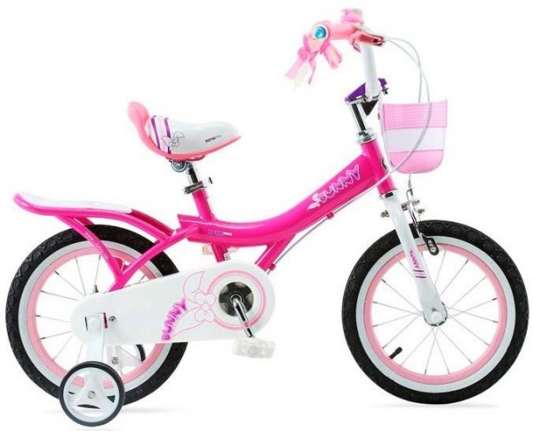Велосипед Royal Baby 18" BUNNY, фуксия Велосипед Royal Baby 18" BUNNY, фуксия фото большое