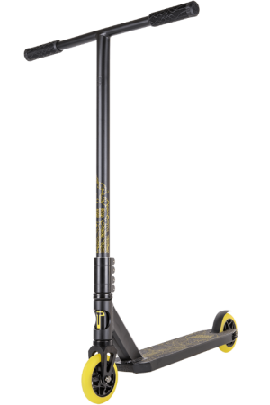 Самокат TT трюковой Duker 303, черный/жетый