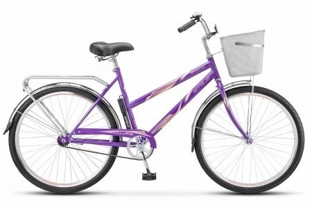 Велосипед Stels Navigator-210 Lady (26" 1ск) 19", Бежевый-синий, Z010 фото большое