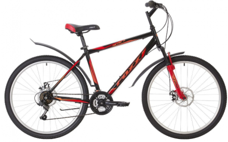 Велосипед Foxx 26" Aztec D (20" 21ск) красный фото большое