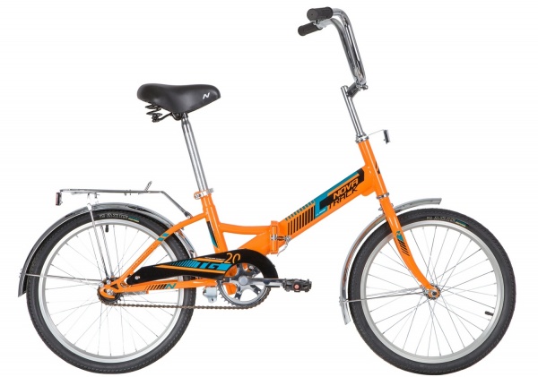 Велосипед Novatrack 20" складной, TG-20, оранжевый фото большое
