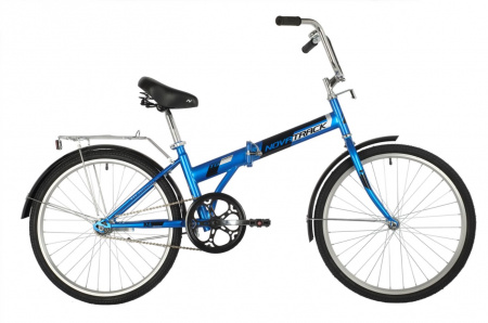 Велосипед Novatrack 24" складной, TG-24, синий (2021) фото большое