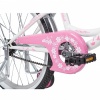 Велосипед Novatrack 20" BUTTERFLY, белый-розовый, алюм фото большое