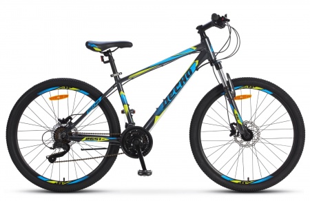 Велосипед Десна-2651 D (26" 24ск) 18" Серый/синий, V010 фото большое
