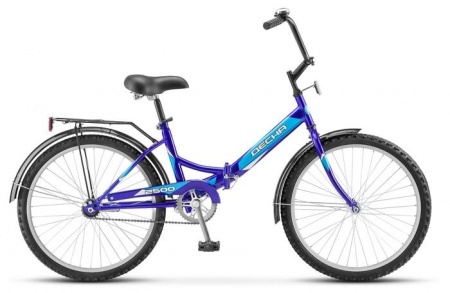 Велосипед Десна-2500 (24" 1ск) 14" Синий, арт. Z010 фото большое