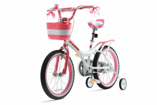 Велосипед Royal Baby 18" JENNY, белый Велосипед Royal Baby 18" JENNY, белый фото большое