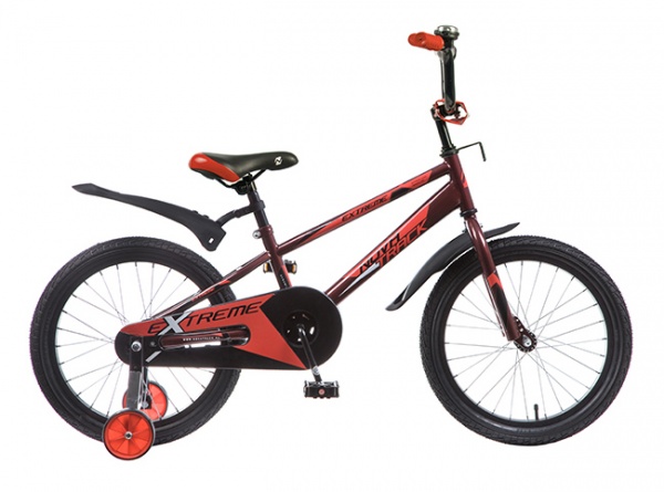 Велосипед Novatrack 16" EXTREME, коричневый Велосипед Novatrack 16" EXTREME, коричневый фото большое
