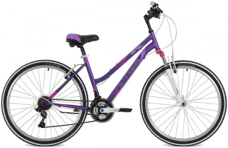 Велосипед Stinger 26" Latina (17" 18ск) фиолетовый фото большое