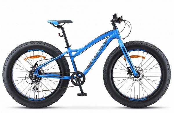 Велосипед Stels Aggressor D (24" 8ск) 13,5" Синий, V010 фото большое