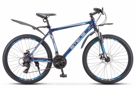 Велосипед Stels Navigator-620 D (26" 21ск) 19" Тёмно-синий, V010 фото большое