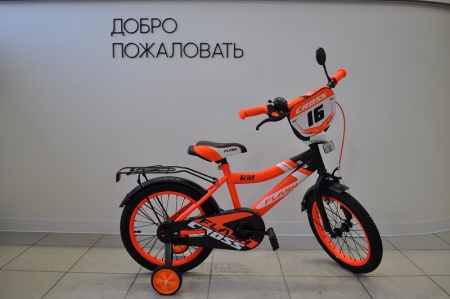 Велосипед Varma 16" Lambo Cross, оранжевый фото большое