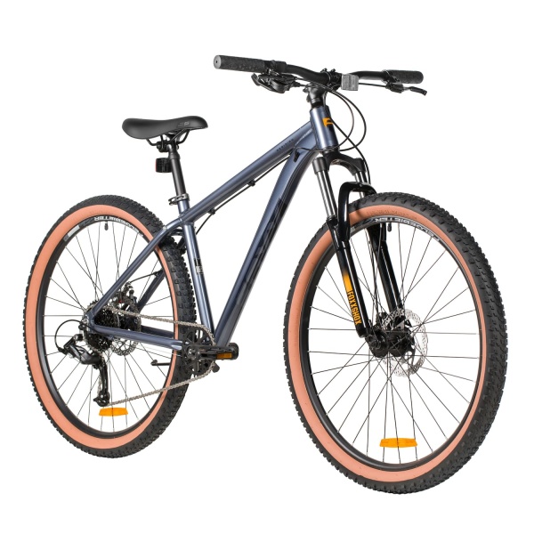 Велосипед Foxx 27.5" Meridian (16" 8ск) синий, алюминий (2026) фото маленькое