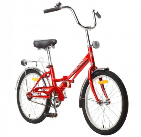 Велосипед Десна-2100 (20" 1ск) 13" Красный, Z011 фото большое