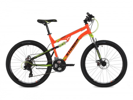 Велосипед Stinger 26" Discovery D (18" 18ск) оранжевый фото большое