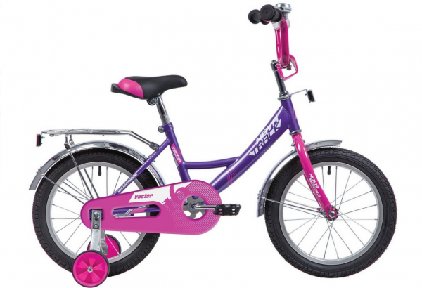 Велосипед Novatrack 12" VECTOR, лиловый (2020) Велосипед Novatrack 12" VECTOR, лиловый (2020) фото большое