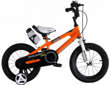 Велосипед Royal Baby 14" FREESTYLE, оранжевый фото большое