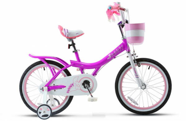 Велосипед Royal Baby 16" BUNNY, фуксия фото большое