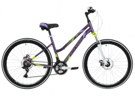 Велосипед Stinger 24" Laguna (14" 18ск), фиолетовый фото большое