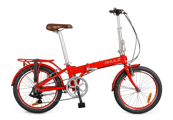 Велосипед SHULZ Easy 8 (red/красный YS-7886) фото большое