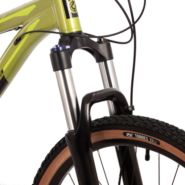 Велосипед Stinger 27.5" Python Std (18" 8ск) зеленый, алюм. (2024) фото маленькое