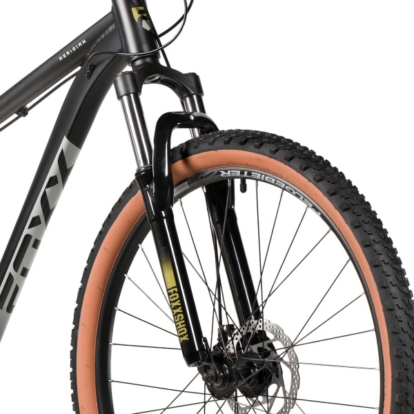 Велосипед Foxx 27.5" Meridian (16" 8ск) черный, алюминий (2026) фото маленькое