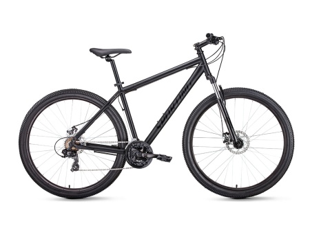 Велосипед Forward Sporting 29 2.1 D (2022) 21" Черный матовый/черный фото большое