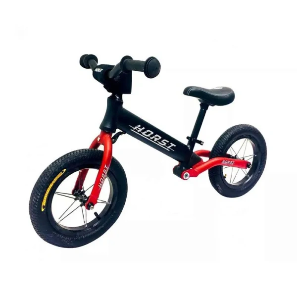 Беговел Horst Race Comfort, черно-красный матовый 00-180695 рама АЛЮМИНИЙ