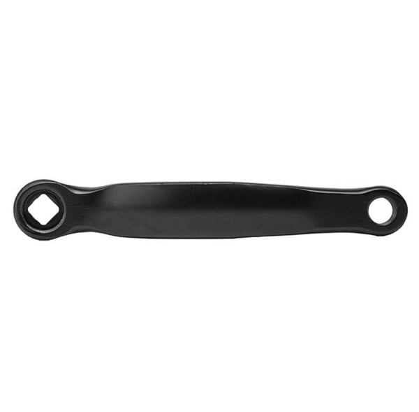Шатун левый 175мм HDL-S303, под ромб, сталь, чёрный фото большое