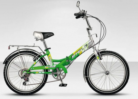 Велосипед Stels Pilot-350 (20" 6ск) 13" Зеленый, Z011 фото большое