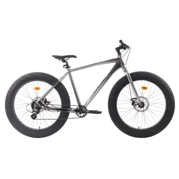 Велосипед TechTeam 26" Attack (20" 8ск) Fat, хром фото большое