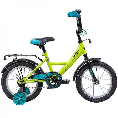 Велосипед Novatrack 14" VECTOR, салатовый фото большое