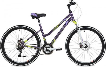 Велосипед Stinger 26" Laguna D 17", фиолетовый фото большое