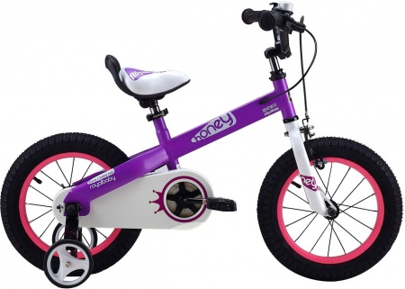 Велосипед Royal Baby 18" HONEY, пурпурный фото большое