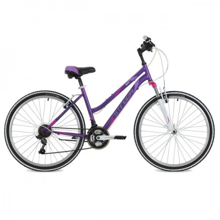 Велосипед Stinger 26" Latina (15" 18ск) фиолетовый фото большое