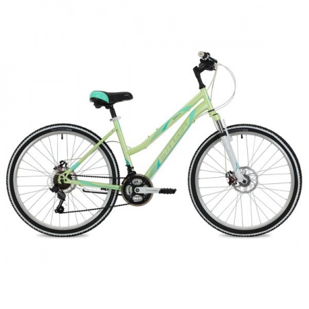 Велосипед Stinger 26" Latina D (17" 18ск) зеленый фото большое