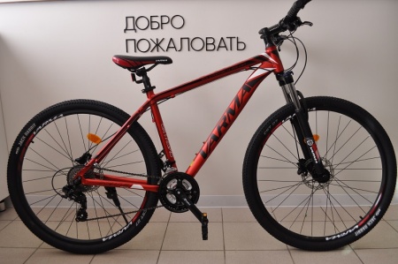 Велосипед Varma 29" Extreme H95 DA (24ск. 19") ал., черно-красный фото большое